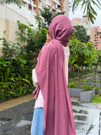 Modal Cotton Hijab | light mauve | 2 Meter