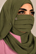 Premium Hijab Friendly Mask hand work