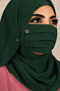 Premium Hijab Friendly Mask hand work