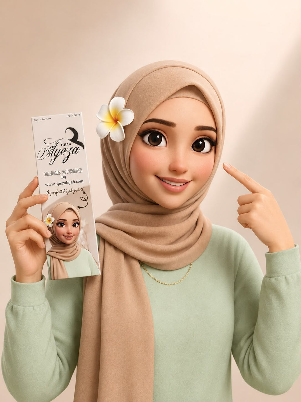 Hijab Shaper Tape| Hijab Strips| Stick On Hijab Tape