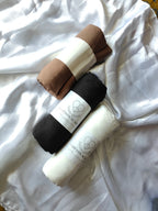 Model Cotton Hijab Brown