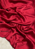 Muna Satin Hijab Cherry Red