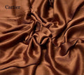 Muna Satin Hijab Copper Brown