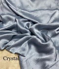 Muna Satin Hijab Crystal Grey