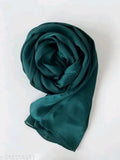 Muna Satin Hijab Deep Teal