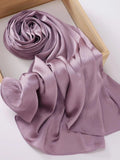 Muna Satin Hijab Dusty Lavender