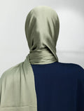 Muna Satin Hijab Sage Green