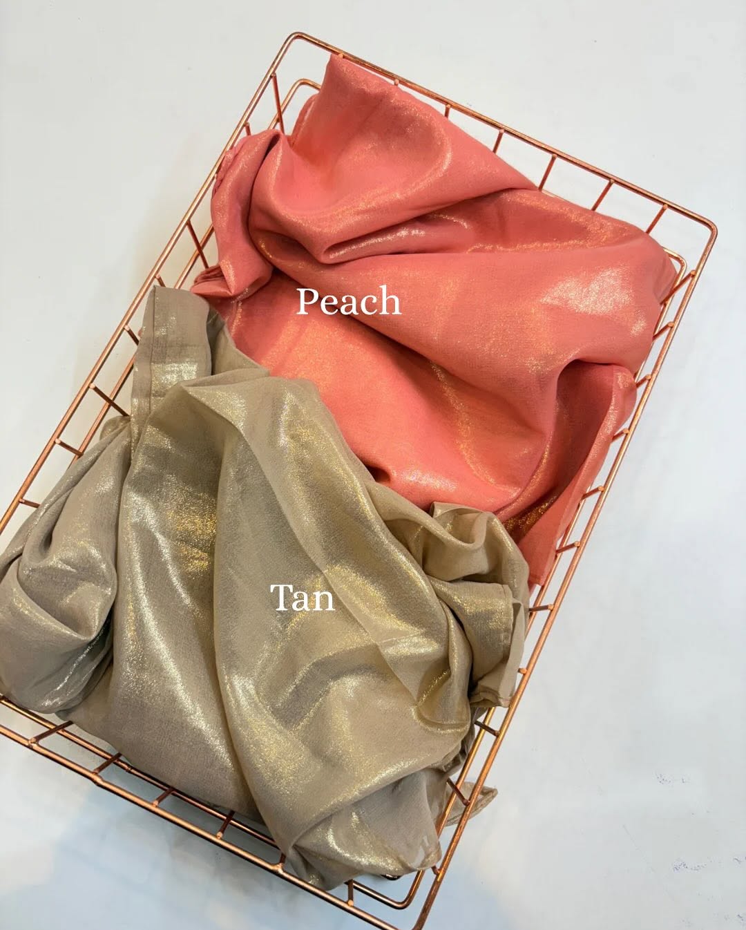shimmer chiffon pack of 2