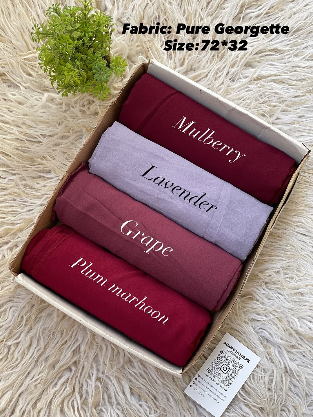 Georgette hijab Combos