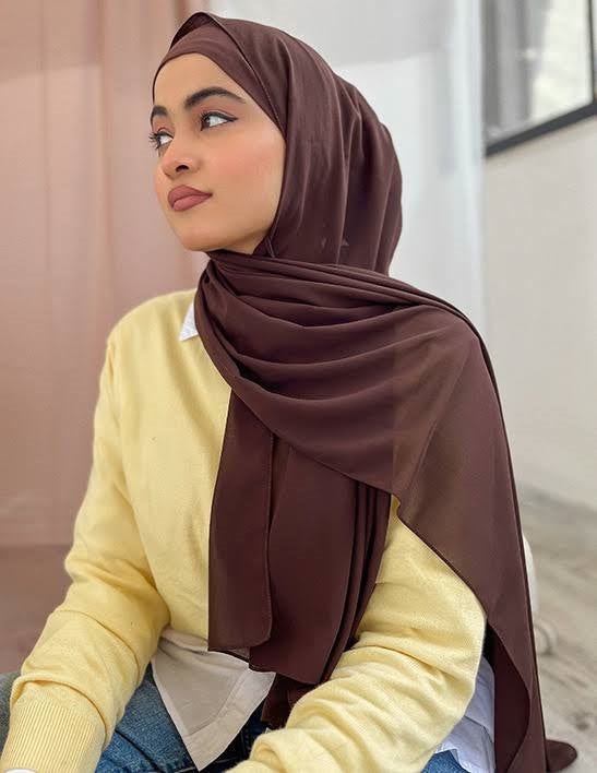 BROWNIE PREMIUM GEORGETTE HIJAB