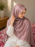 Luxury Crystal Glass Organza Shimmer Hijab