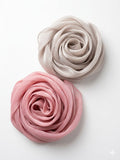 Elegant Shimmer Organza Hijab (Pack of 2)