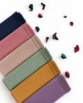 Premium Lace Edge Chiffon Hijab Combo Pack of 6 | Soft Georgette Hijab Collection for Women & Girls