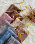 Premium Lace Border Chiffon Hijab Combo Pack of 8