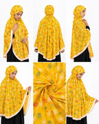Premium Printed Yellow  Makhni