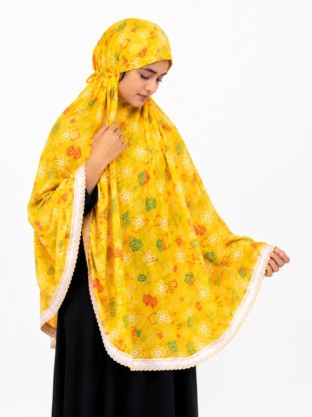 Premium Printed Yellow  Makhni