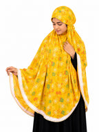 Premium Printed Yellow  Makhni