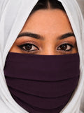 Premium Rani Purple Face plan mask