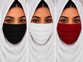 Premium full coverage face plain mask