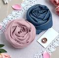 PREMIUM GEORGETTE HIJAB SHIMMER HIJAB KOREAN GEORGETTE PACK OF 2