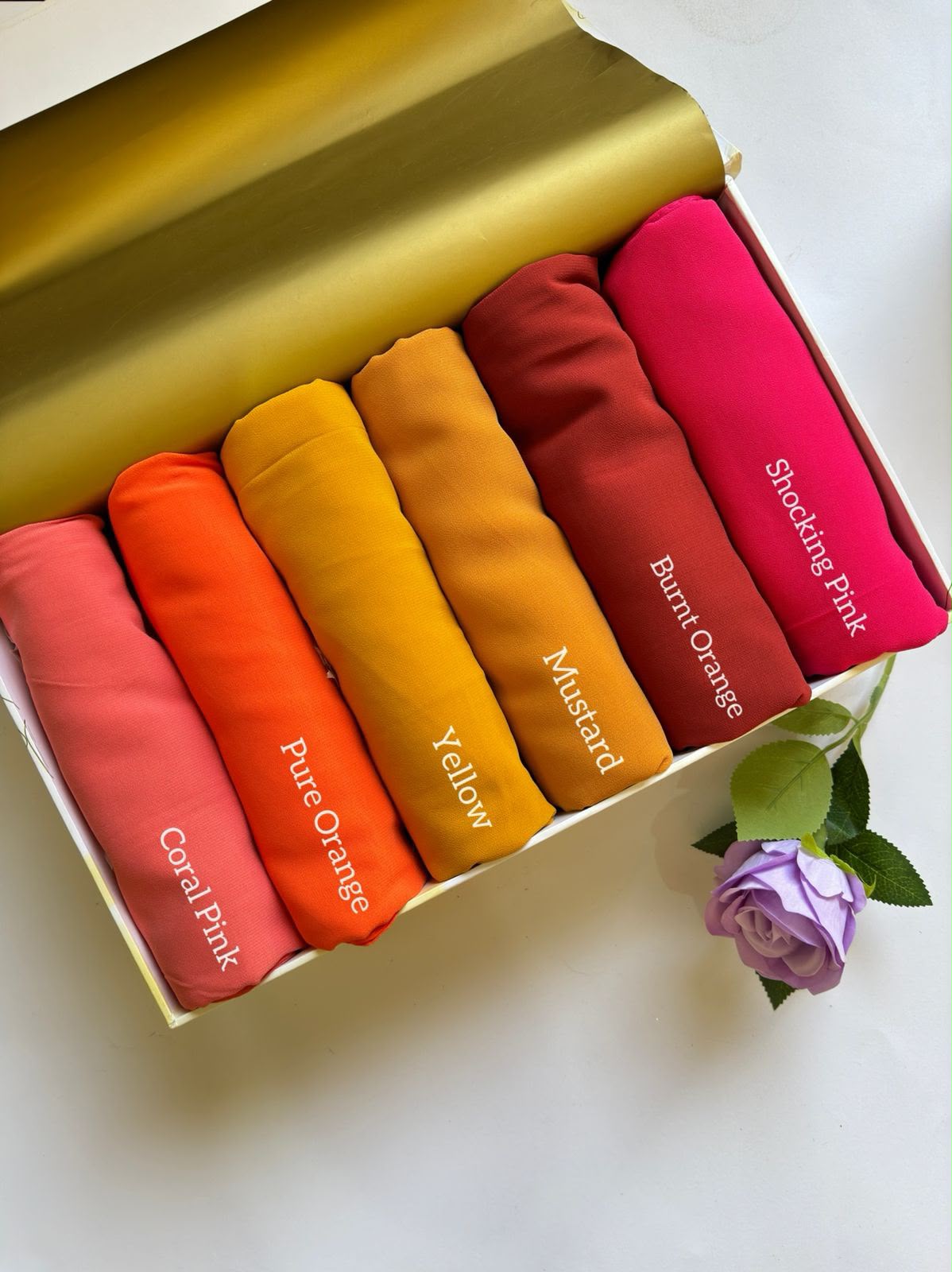 Bright Chiffon Georgette Hijabs combos