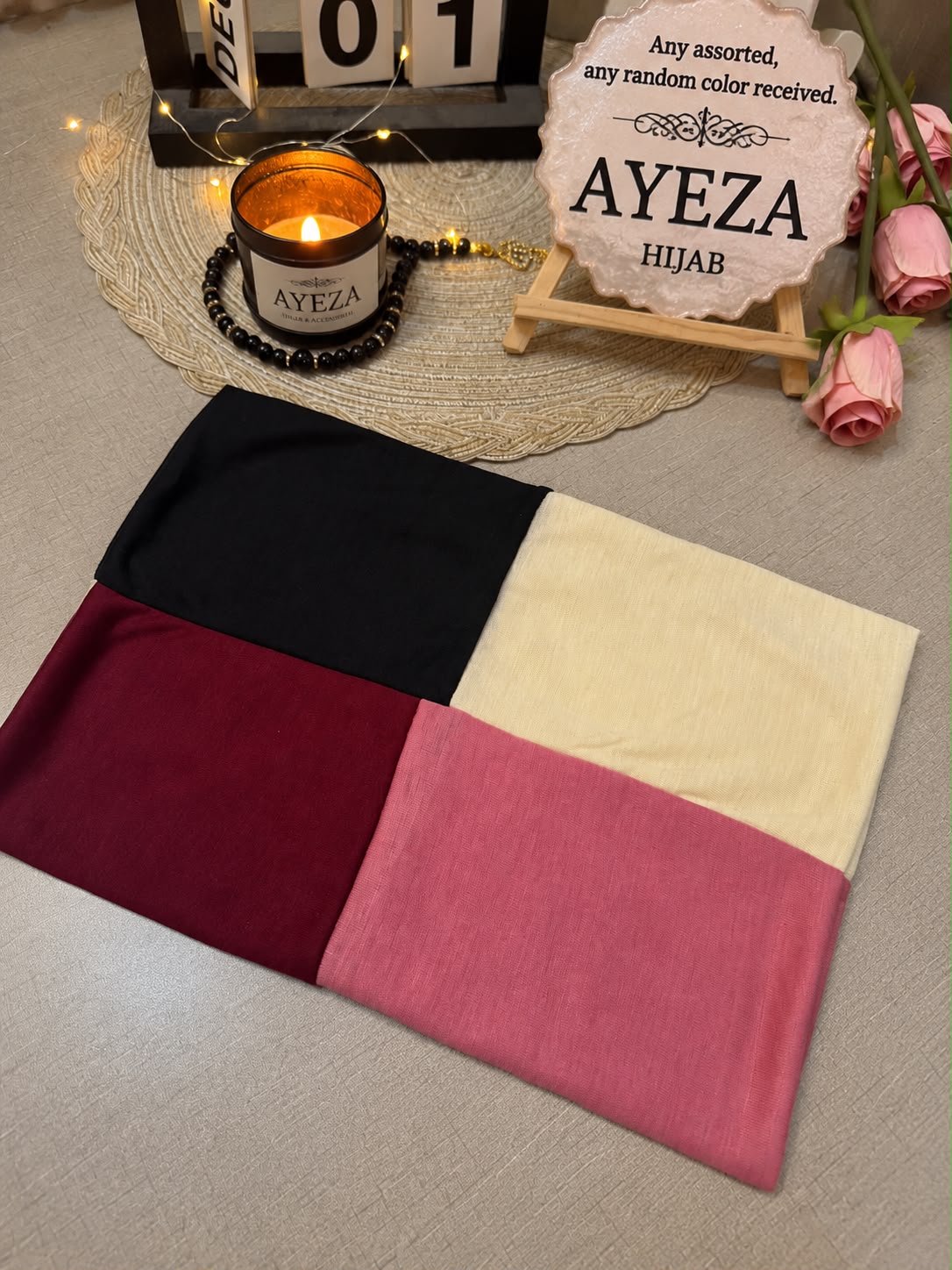 4 in 1 premium-quality jersey fabric tube cap