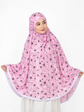 Ayeza Premium Floral Cotton Makhni Hijab with Soft Lace Border | Lightweight Printed Prayer Makhni | Full Coverage Modest Wear