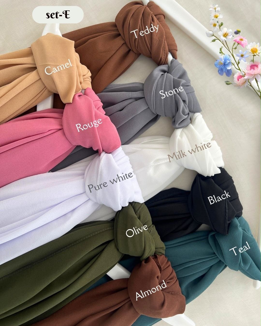 Premium georgette chiffon hijab stylish and modest appearance all day wear