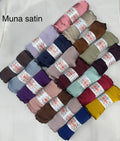 Premium muna satin pack of 19 perfect for creating dresses,kurtis & festive wear and fashion accessories