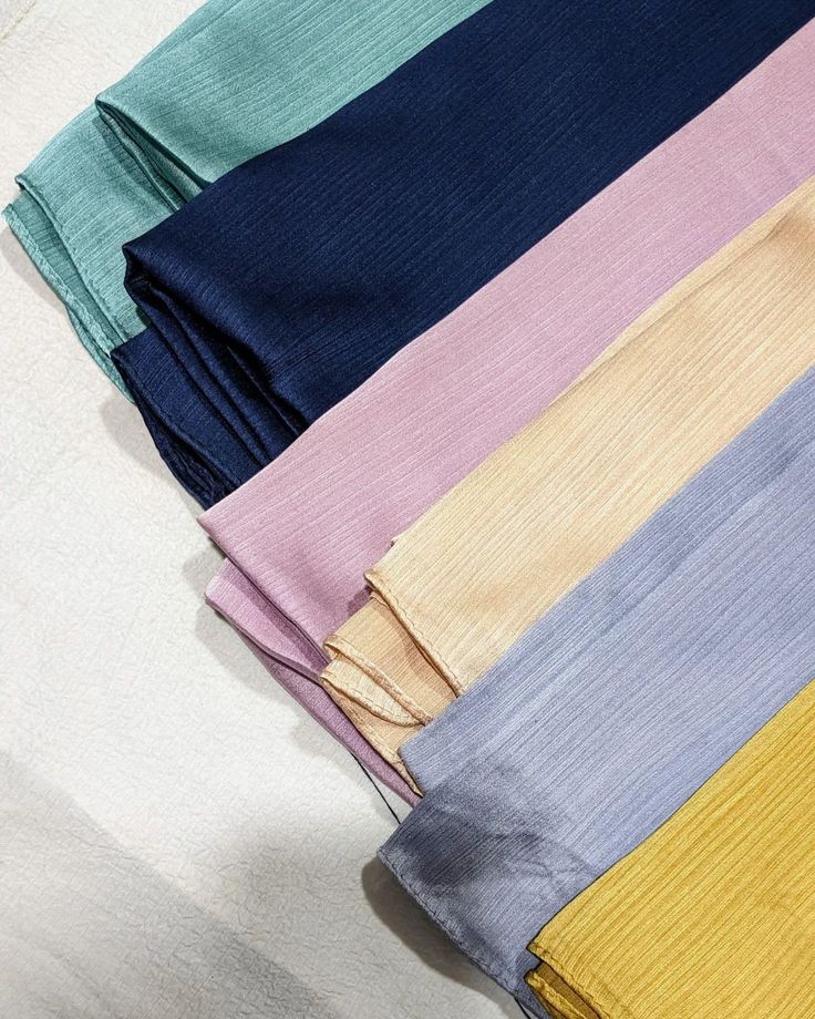 Premium muna satin hijab combo soft fabric perfect for daily wear