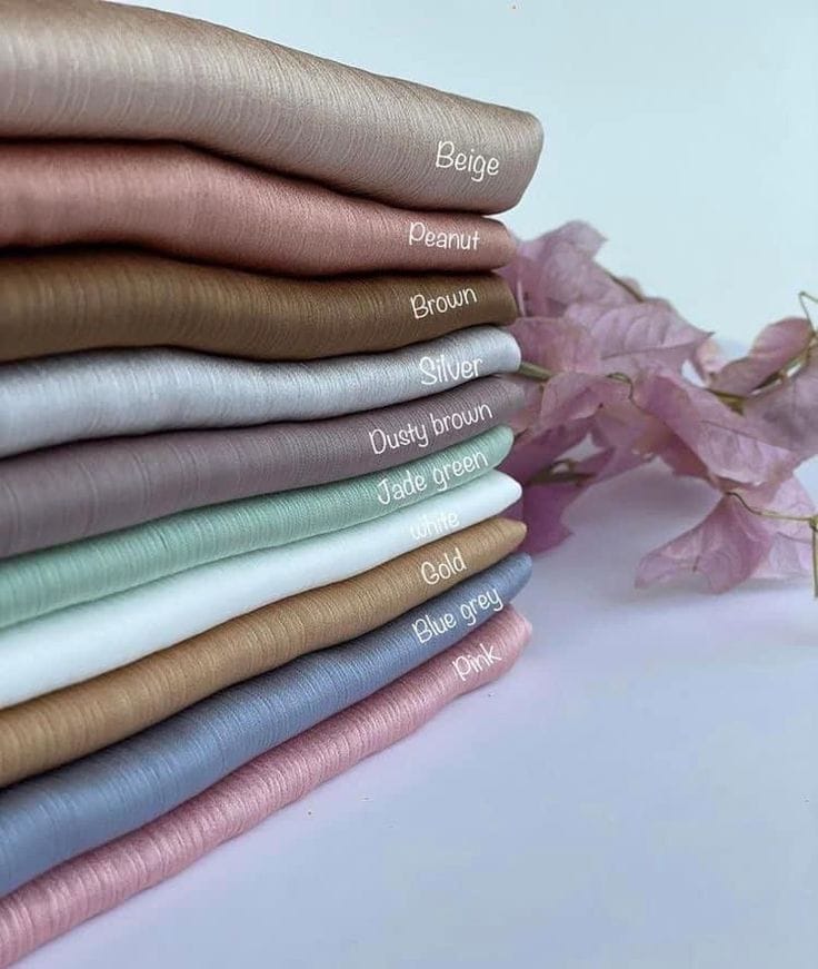 Premium muna satin hijab all-day comfort and stylish graceful look