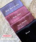 Premium Muna Satin hijab combo all-day comfort while giving a stylish and graceful look