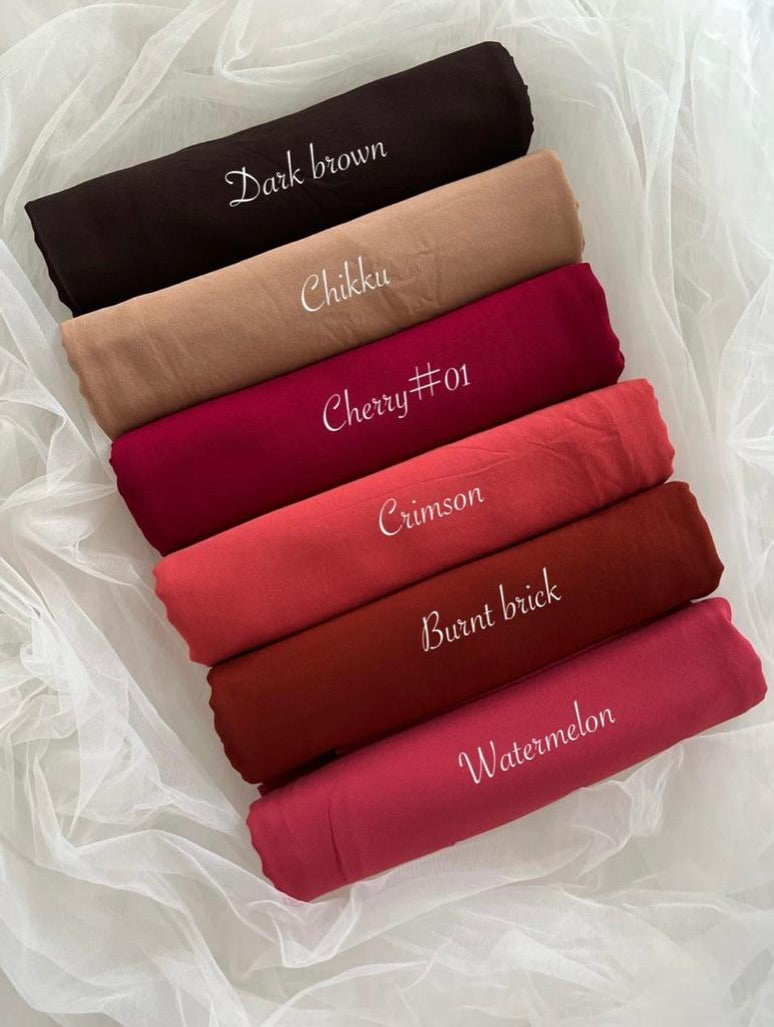 Premium Georgette hijab combo pack 6