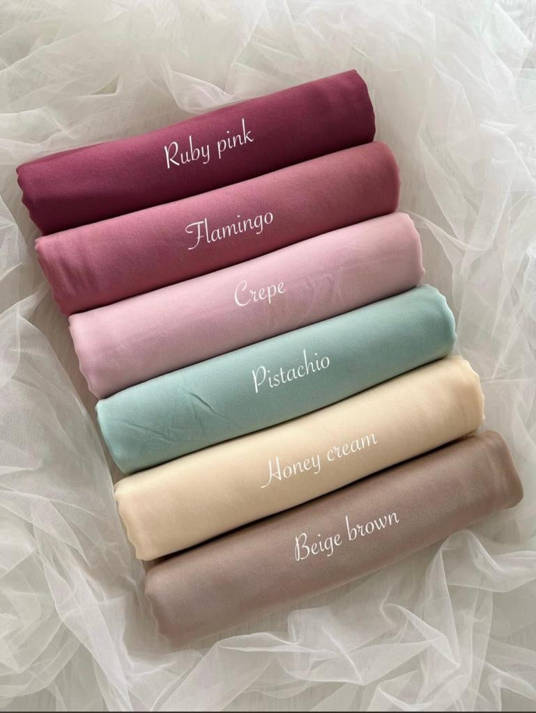 Premium Georgette Scarf Chiffon Hijab stylish all-day wear