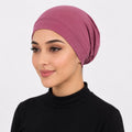 Premium Chiffon Inner Hijab Cap / Ready-to-Wear Slip-On Cap