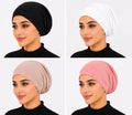 Seamless Chiffon Under-Cap Hijab Bonnet / Stretch Tube Cap