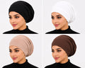 Seamless Chiffon Under-Cap Hijab Bonnet / Stretch Tube Cap