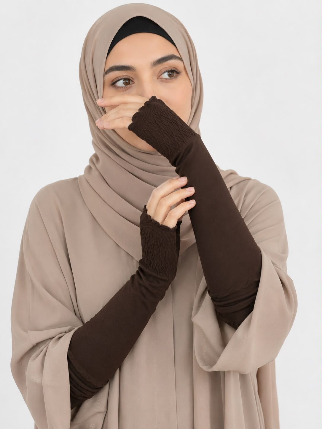 Premium Arm Sleeve-single piece cola color everyday protective Handsleeevs