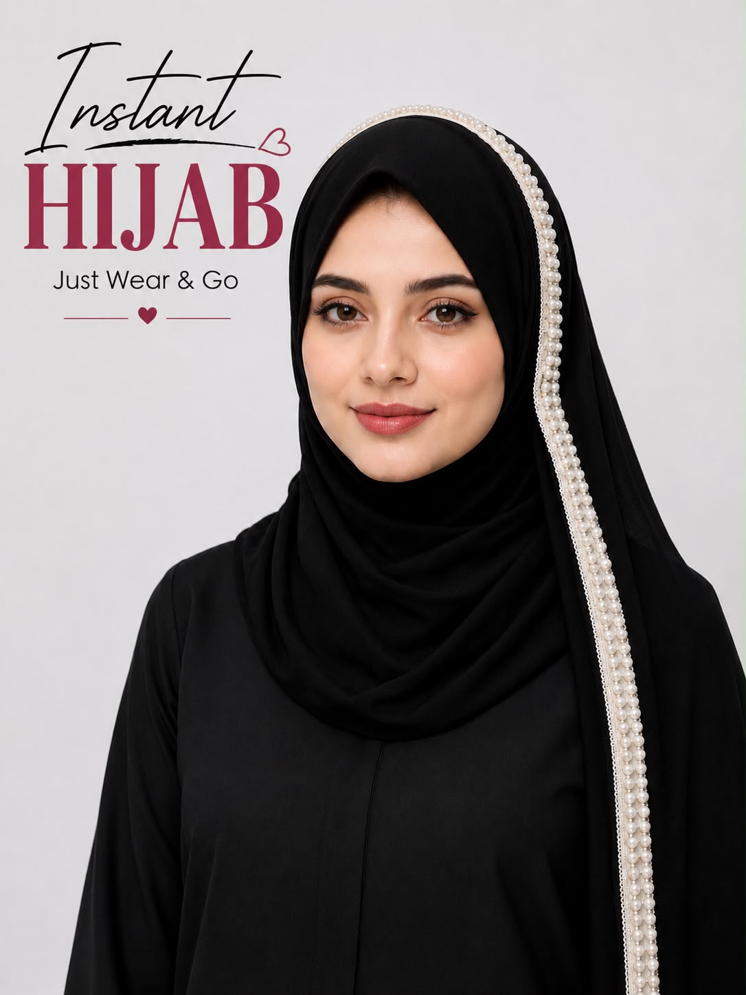 Profile Pearl Chiffon Instant Hijab
