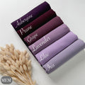 Premium Soft Georgette Hijab Pack of 6 for Women | 185 × 75 cm | Daily Wear & Occasion