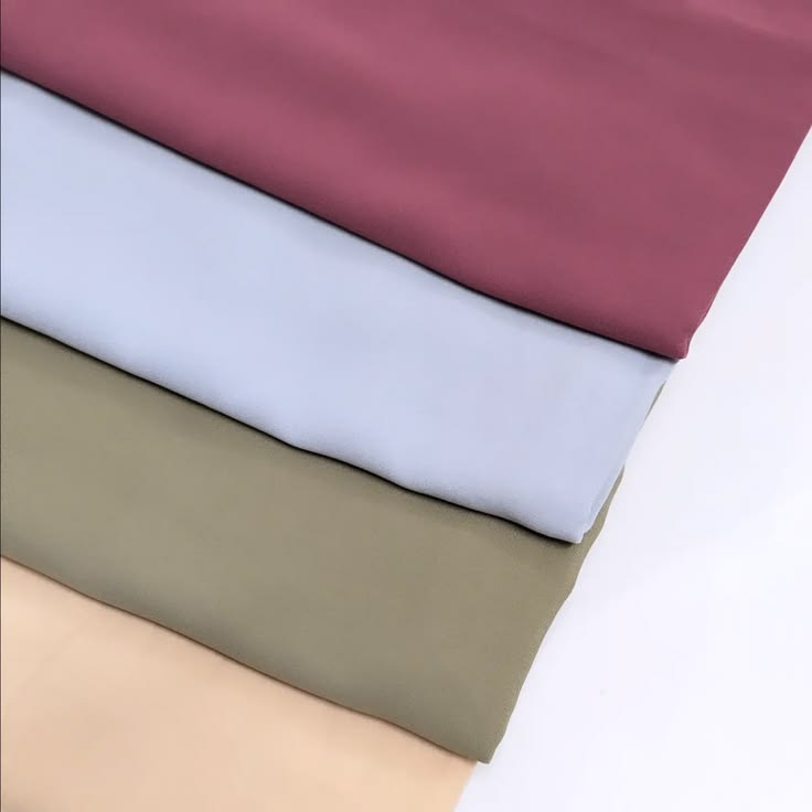 Premium Soft Georgette Hijab Pack of 4 for Women | 185 × 75 cm | Daily Wear & Occasion