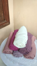 Premium Soft Georgette Hijab Pack of 6 for Women | 185 × 75 cm | Daily Wear & Occasion