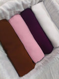 Premium Soft Georgette Hijab Pack of 4 for Women | 185 × 75 cm | Daily Wear & Occasion