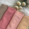 Premium Soft Georgette Hijab Pack of 4 for Women | 185 × 75 cm | Daily Wear & Occasion