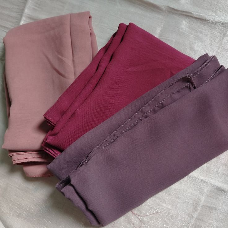 Premium Soft Georgette Hijab Pack of 4 for Women | 185 × 75 cm | Daily Wear & Occasion