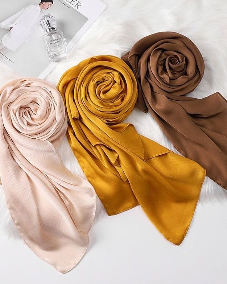 Premium muna satin hijab combo perfect for daily wear hijabs are easy to drape