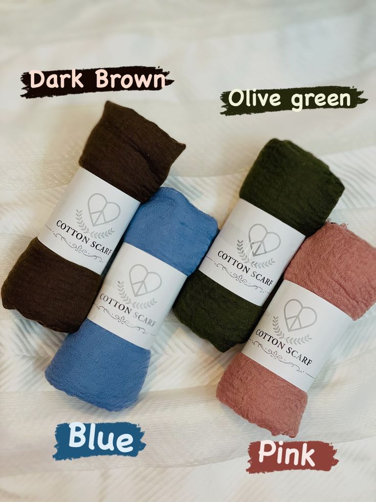 Premium Cotton Crinkle Combo -(4 Set) easy styling lightweight and non-slip these hijabs