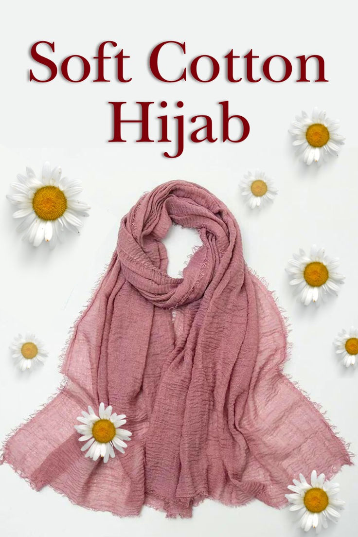 Premium Cotton Crinkle hijab