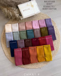 Premium georgette chiffon hijab pack of 25 (185cm)x(75cm) lightweight, soft & elegant wear scarf