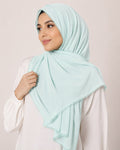 Premium Lace Edge Georgette Hijab – Soft Flow Daily Wear Scarf for Women | Lightweight | 185 × 75 cm
